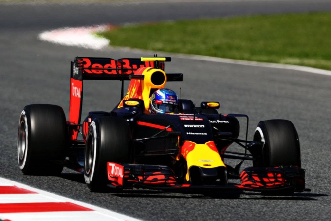 Max Verstappen Formule 1 Red Bull Racing RB12 Barcelona